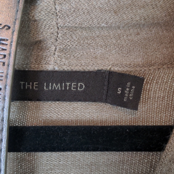 The Limited Tan Cowl Neck Sheath Dress for Work,Small - Picture 3 of 8